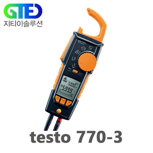 testo 770-3 트루RMS 클램프 미터/메타/측정기/테스터