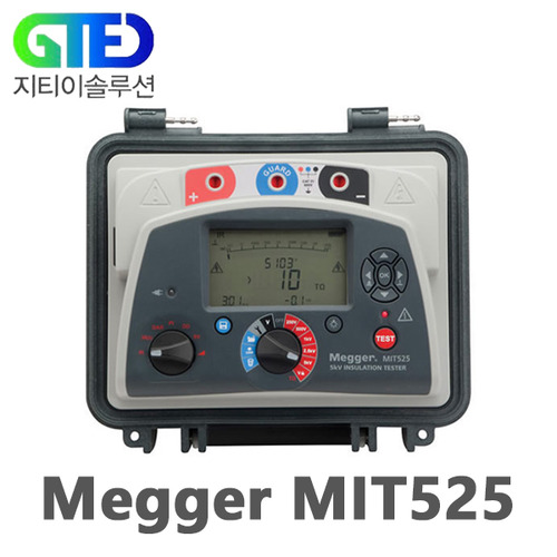 Megger MIT525 / 5kV / 절연 저항계 / 메거 / 테스터