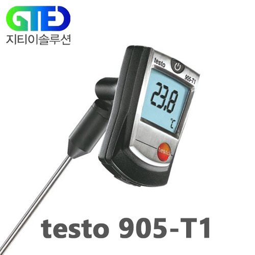 testo 905-T1 디지털 열전대 온도계/스틱 온도 측정기