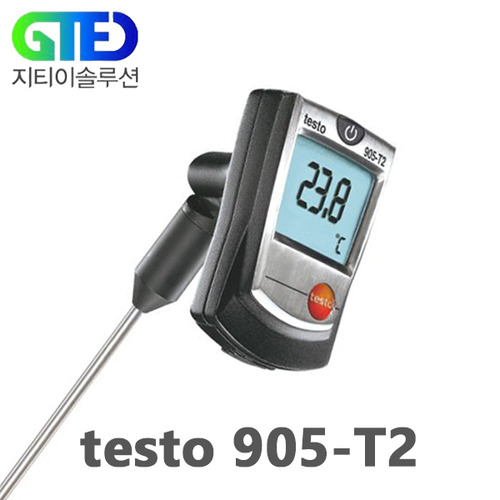 testo 905-T2 디지털 열전대 온도계/표면 온도 측정기