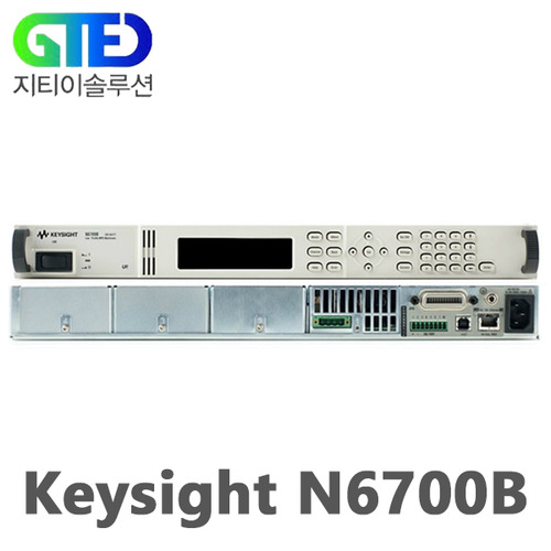 [단종] 키사이트/Keysight N6700B 로우 프로파일 모듈러 파워 시스템/전력/Power System/모듈형 DC 전원 공급기/Power Supply/메인프레임