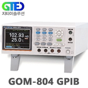 GWInstek GOM-804 GPIB 저저항계/저저항 측정기